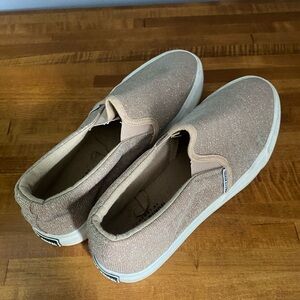 Sparkly Slip-On Sneakers